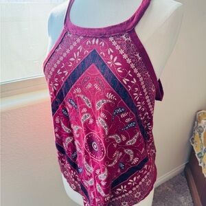 Shyanne Burgundy Paisley Camisole